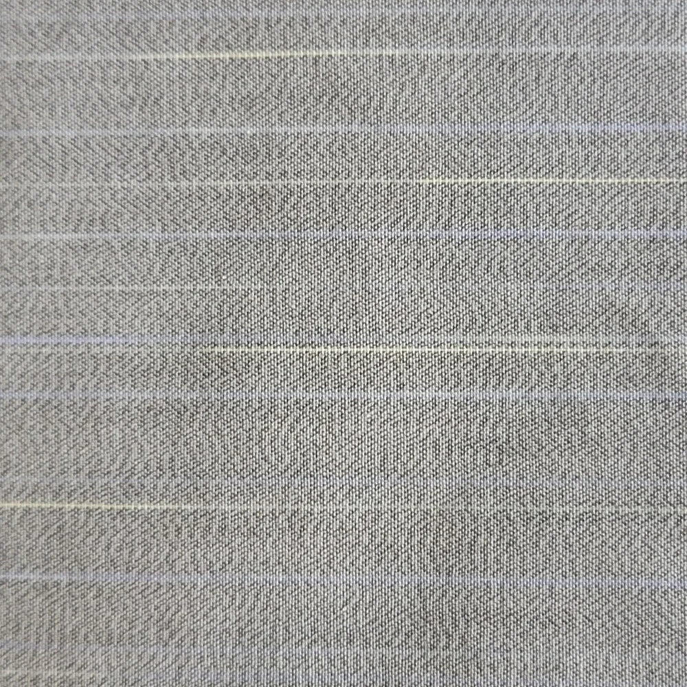 Calvin Klein Home Grey Thin Stripe Duvet Cover‎ Full/Queen 100% Cotton EUC
